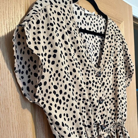 Free Kisses Black and White Polka Dot Top - Picture 3 of 8